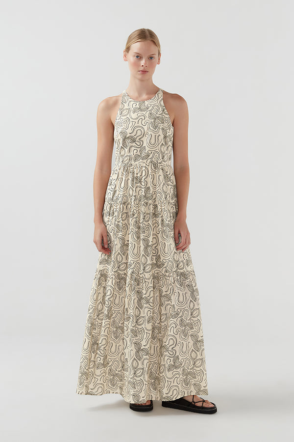 Color: dot-print-off-white