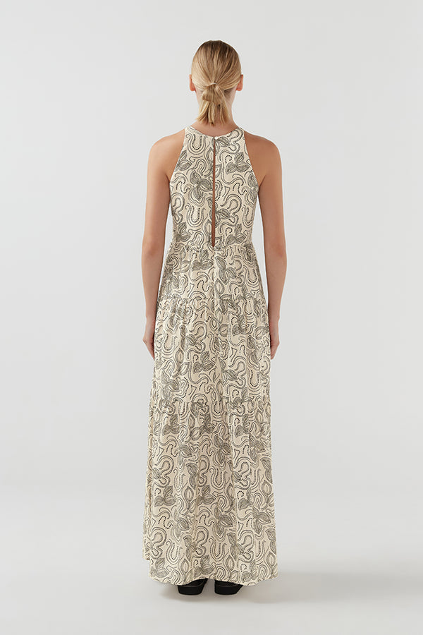 Color: dot-print-off-white