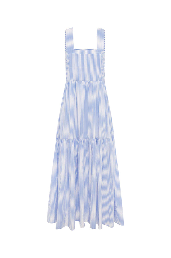 Tiered Maxi Stripe Dress | Penelope Maxi By Bird & Knoll